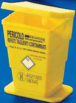 Контейнер специальный безопасный для отходов. Объем 0,45 литра. Длина 167 мм, ширина - 105 мм, высота - 150 мм. Материал - полипропилен. Акция – скидки до 30% ! Поставщик СИМАС